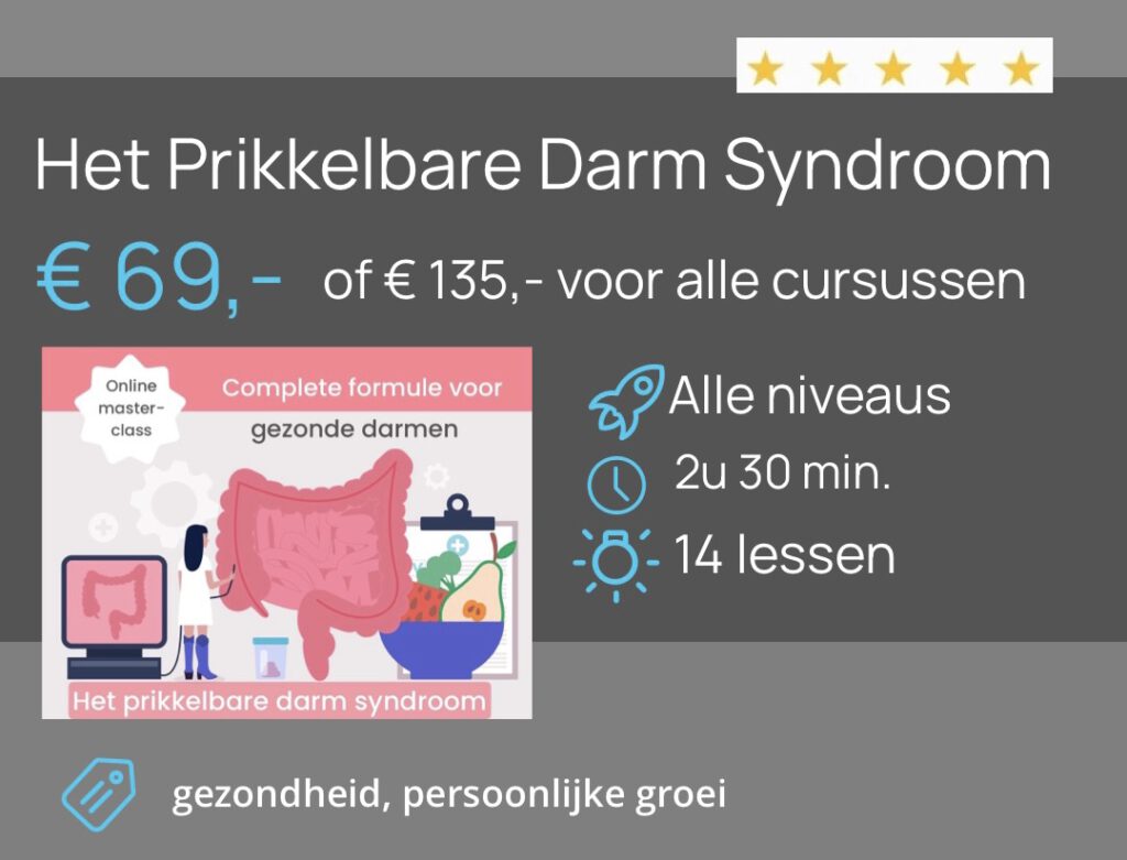 Ik heb het prikkelbare darm syndroom (PDS)