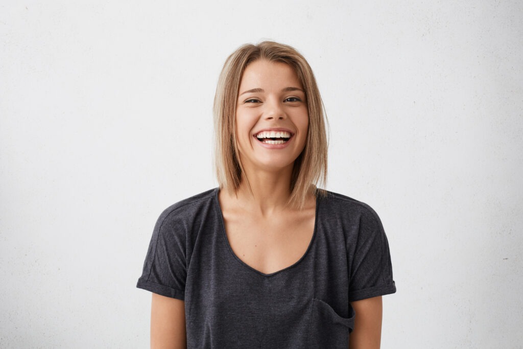 Afbeelding vrouw onderzoeken en testen bij Boost Your Mood